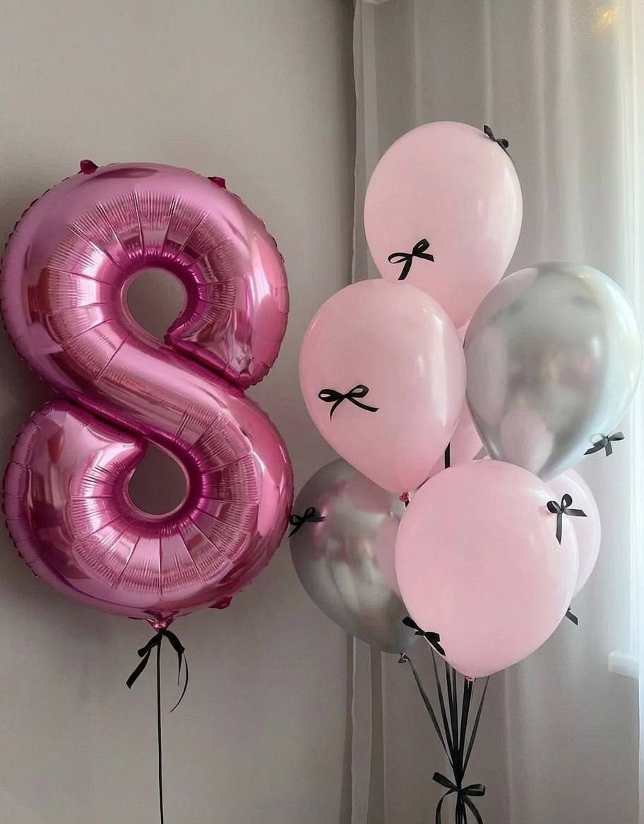 Набор шаров «Восемь лет»